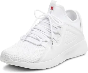 Alpine Swiss Mens Fashion Sneakers Lightweight Knit Tennis Shoes