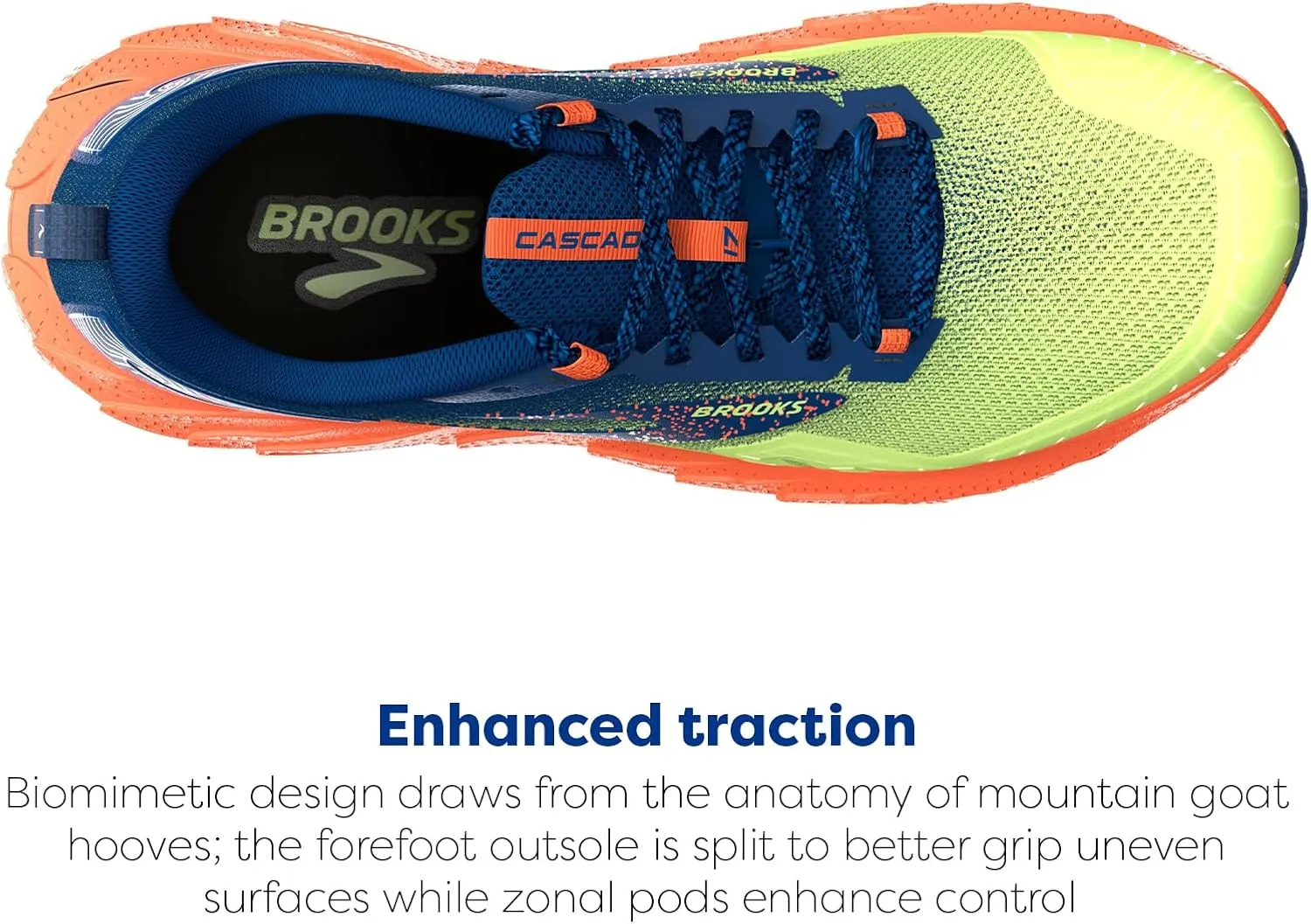 Brooks Mens Cascadia 17 Trail Running Shoe