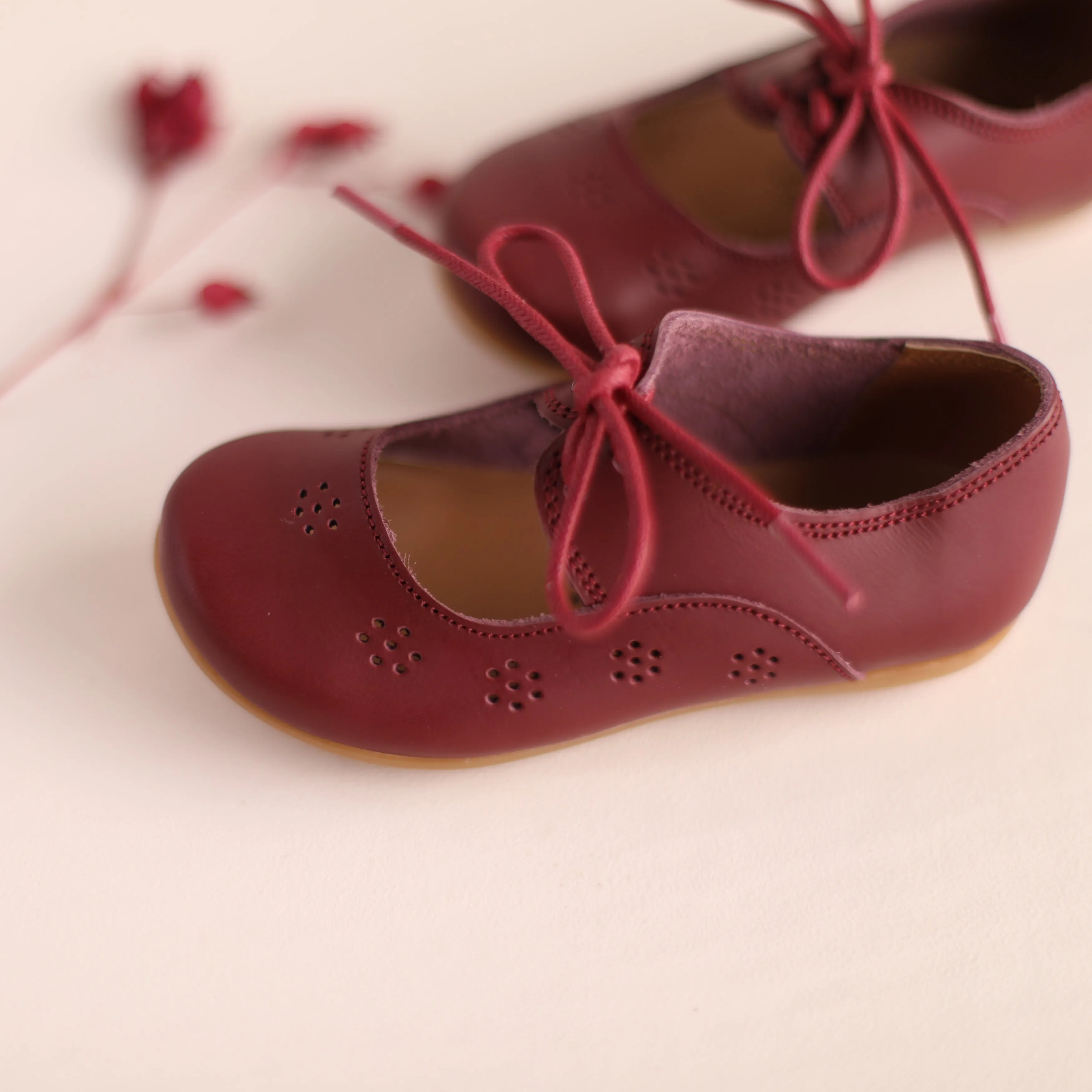Cranberry Sol {Children's Leather Shoes}
