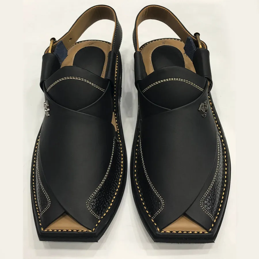 Men's Casual Handmade Leather Peshawari Chappal