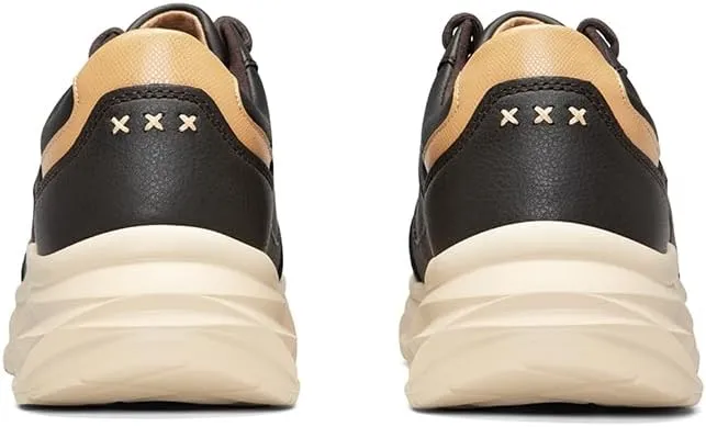 Men's Comfortable Leather Walking Shoes Running Tennis Athletic Gym Workout Cross Training Sneakers