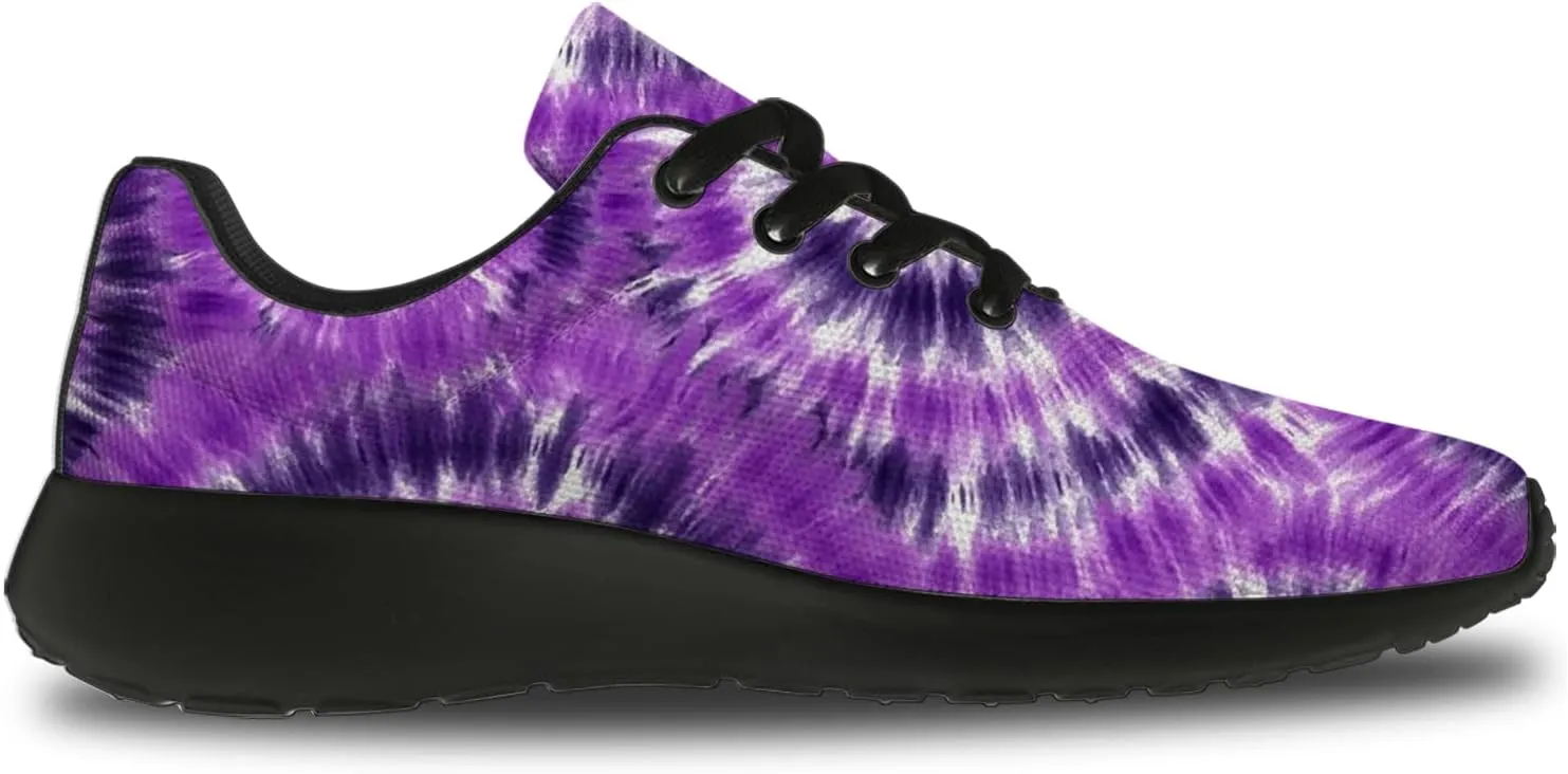 Tie Dye Shoes for Men Women Tennis Shoes Comfortable Walking Sneakers Gifts for Him Her